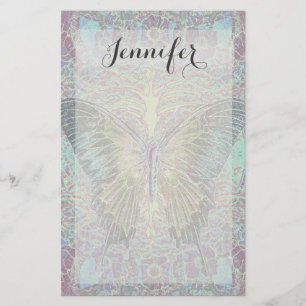 Butterfly int the Garden Stationery