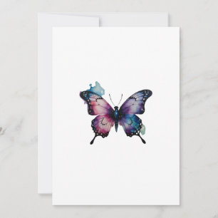 butterfly invitation