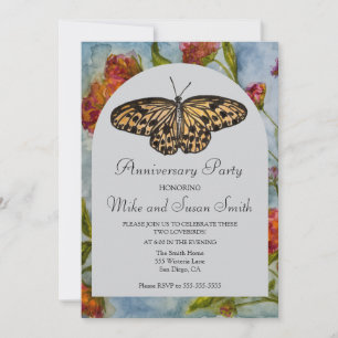 Butterfly Invitation