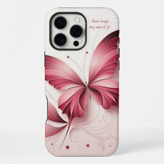 BUTTERFLY Iphone case (Back)