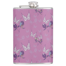 Butterfly Joy Flask (Purple)