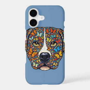 Butterfly Kaleidoscope Dog   Labrador Lover Phone 