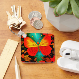 Butterfly key ring
