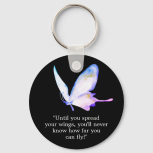 Butterfly Key Ring