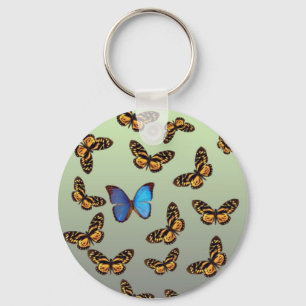 butterfly key ring