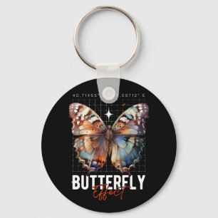 butterfly key ring