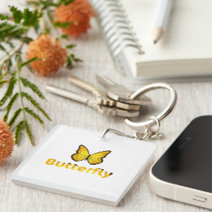 Butterfly Key Ring