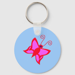 butterfly key ring