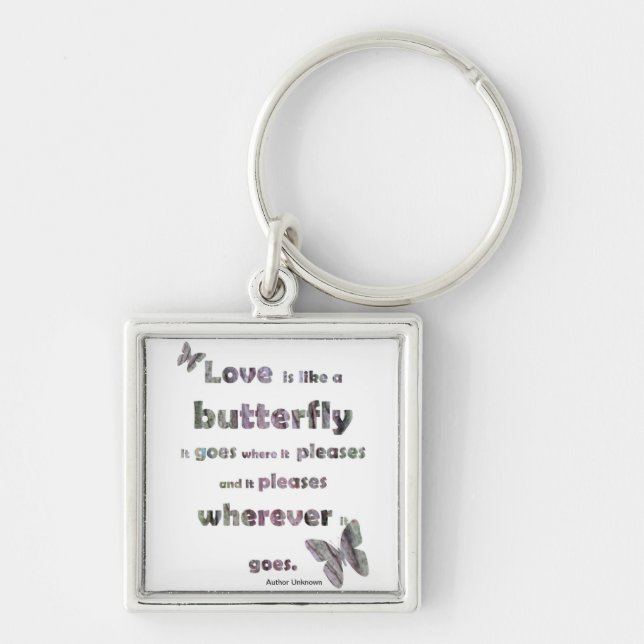 Butterfly Keyring (Front)