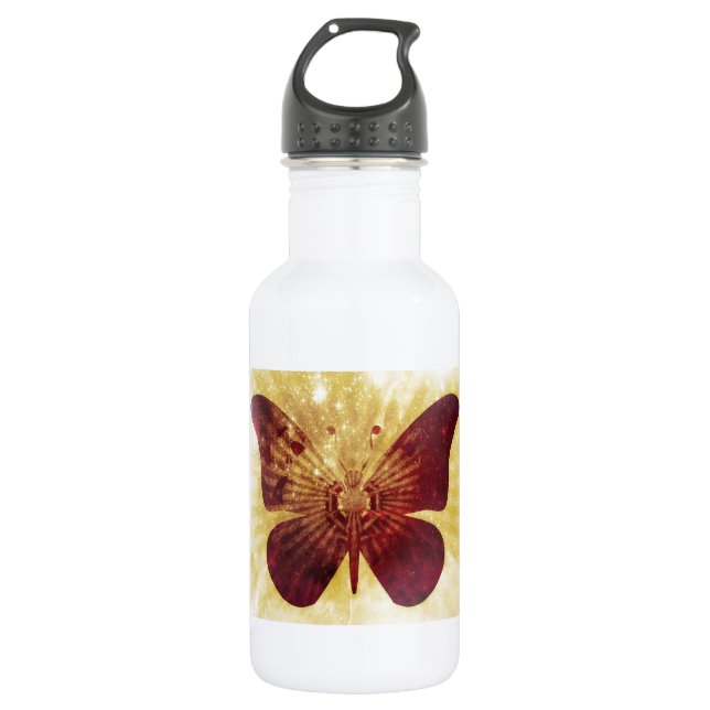 Butterfly Kisses 532 Ml Water Bottle (Front)