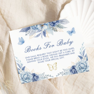 Butterfly Kisses and Baby Wishes Books For Baby Enclosure Card