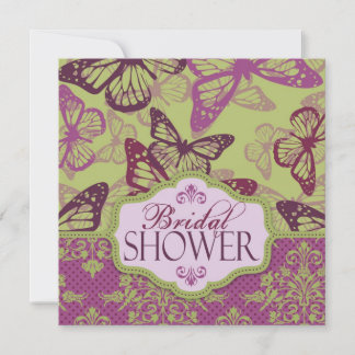 Butterfly Kisses Flirt BRS Invitation Square