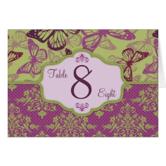 Butterfly Kisses Flirt Table Card 2