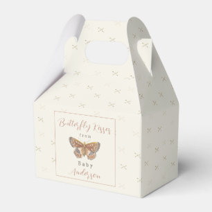 Butterfly Kisses Girl Baby Shower  Favour Box