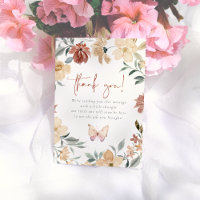 Butterfly Kisses Wildflower Girl Baby Shower