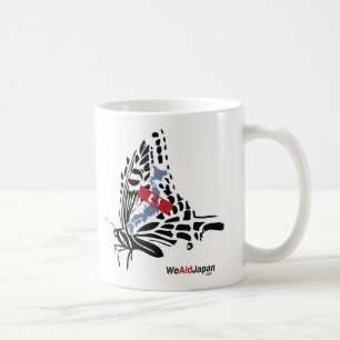 Butterfly&Koi 蝶と鯉 Coffee Mug