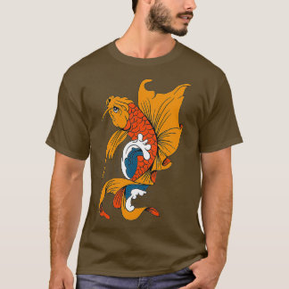 Butterfly Koi Orange Tattoo Fish 2 T-Shirt