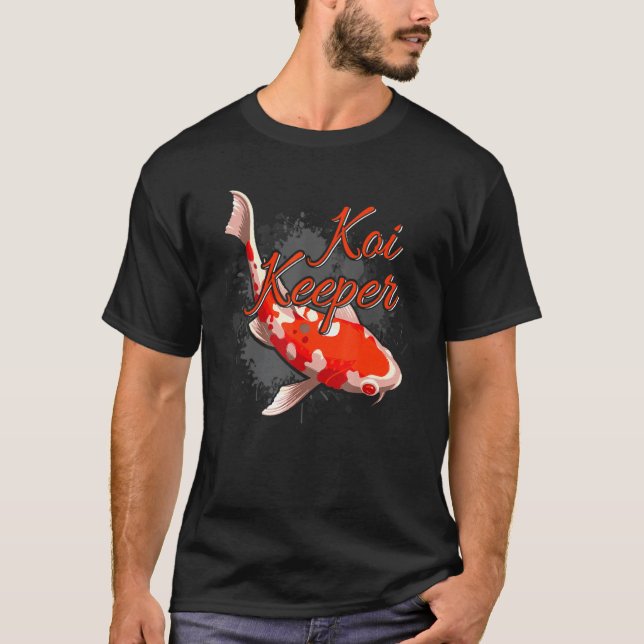 Butterfly Koi Pond Showa Koi Fish Tancho Sanke Koh T-Shirt (Front)