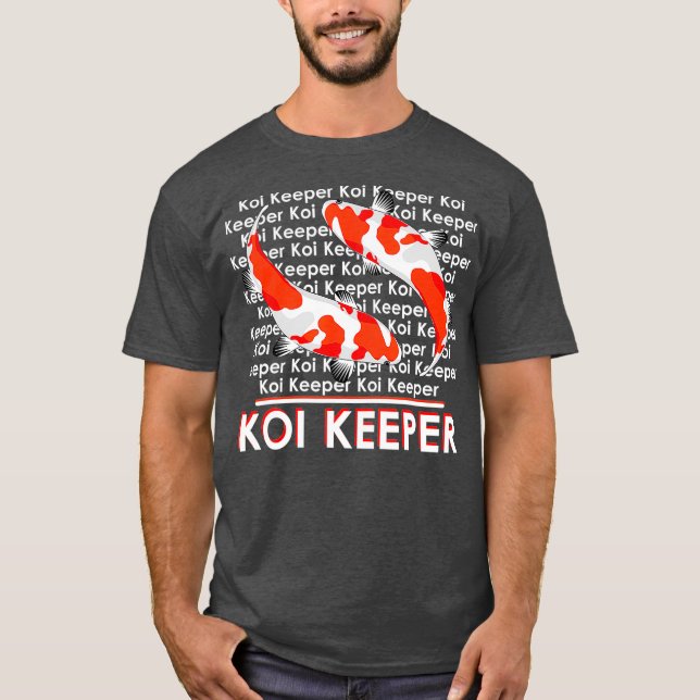 Butterfly Koi Pond Showa Koi Fish Tancho Sanke T-Shirt (Front)