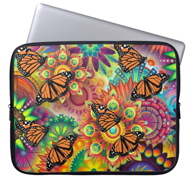 Butterfly Laptop Sleeve (Front)
