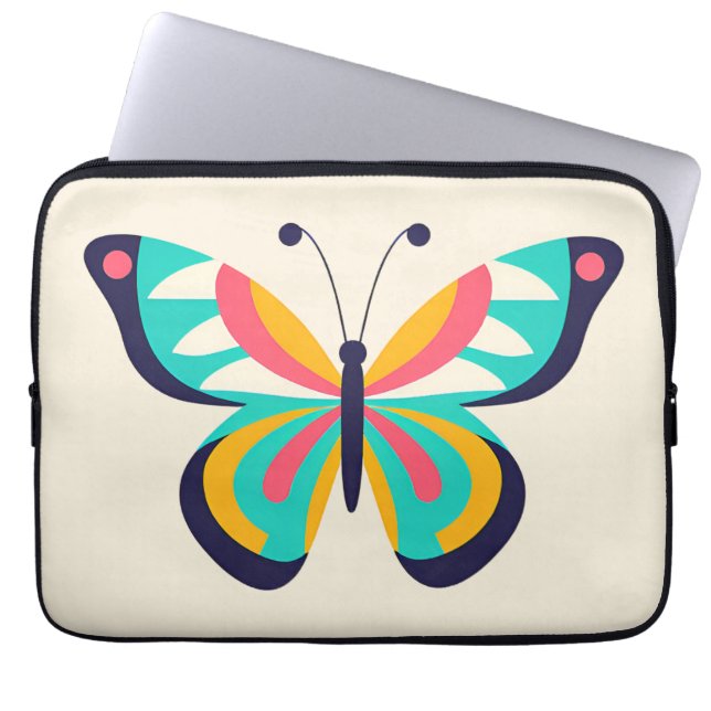 Butterfly Laptop Sleeve (Front)