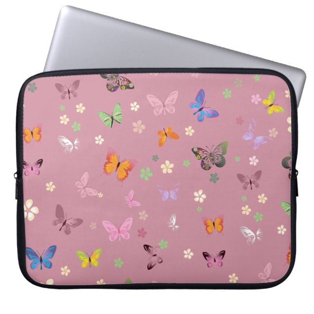Butterfly Laptop Sleeve (Front)