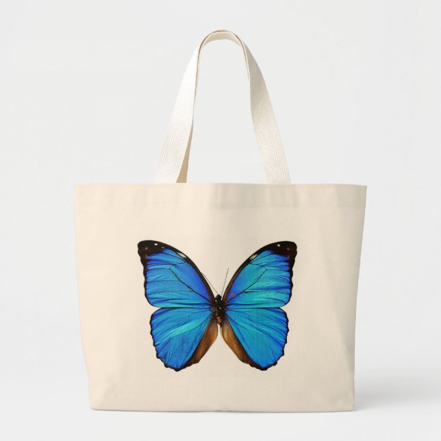 Butterfly Large Tote Bag (Front)