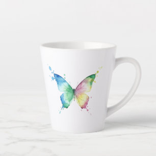 Butterfly Latte Mug