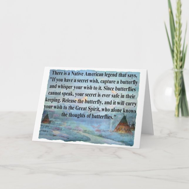 Butterfly legend card (Front)