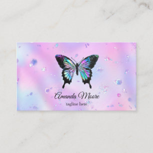 butterfly life beauty salon nail salon makeup busi business card