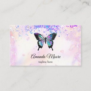butterfly life beauty salon nail salon makeup busi business card
