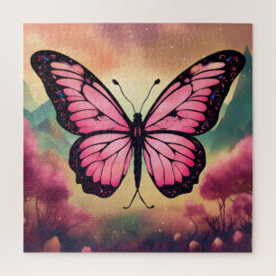 Butterfly Logo Puzzle Beautiful Colorful Butterf