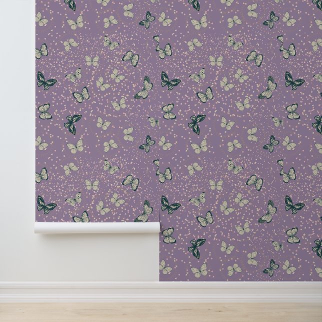 Butterfly Love -Lavender  Wallpaper (Application)