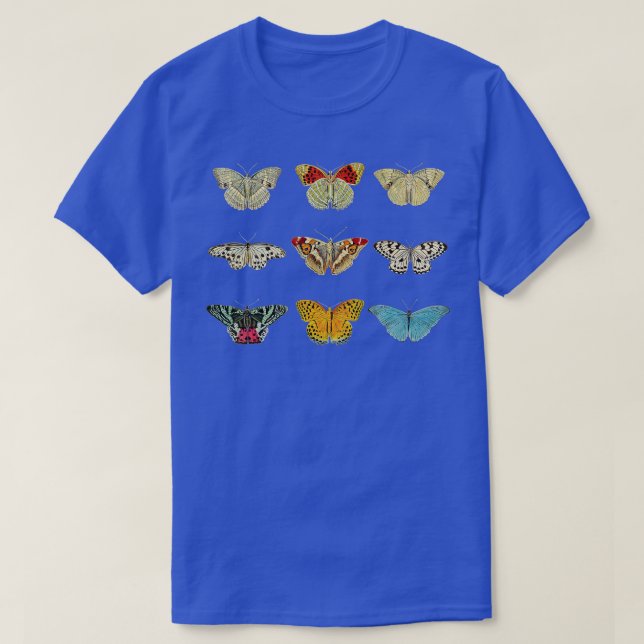 Butterfly Love Lepidopterist Entomology Cute Art B T-Shirt (Design Front)