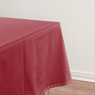 Butterfly Love Solid Colour Red 4 Tablecloth