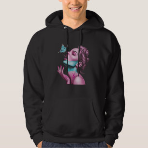 Butterfly Lover Insect Wings Nature Lover Design Hoodie