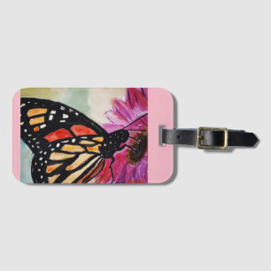 Butterfly Luggage Tag