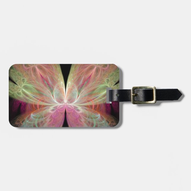Butterfly Luggage Tag (Front Horizontal)