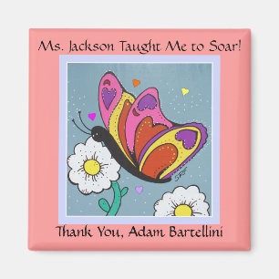 Butterfly Magnet - Teacher Thank You !