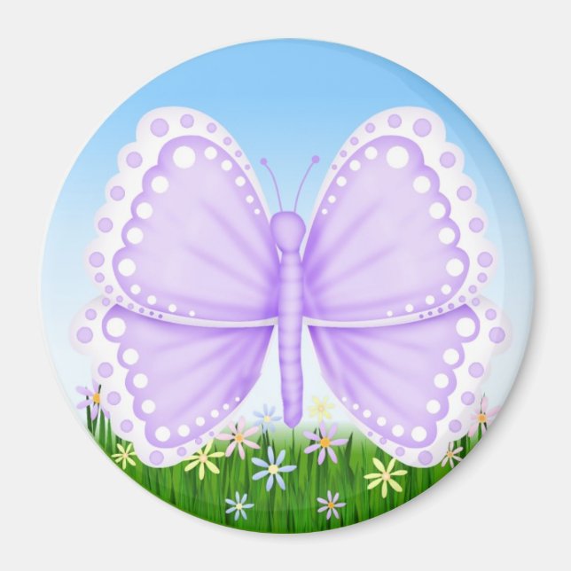 Butterfly Magnets Locker Magnet File Cabinet (Front)