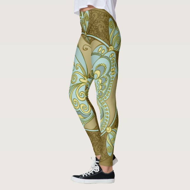 Butterfly Mandala - Leggings (Left)