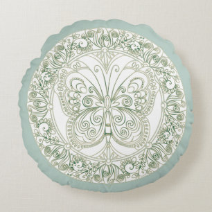 Butterfly Mandala - Pillow