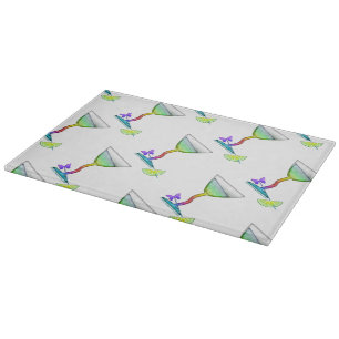 Butterfly Martini Glass Cutting Boards