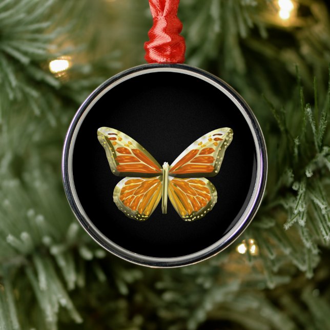 Butterfly Metal Ornament (Tree)