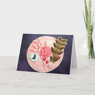 Butterfly Metamorphosis greeting card