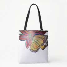 Butterfly monarch colourful two sided 
