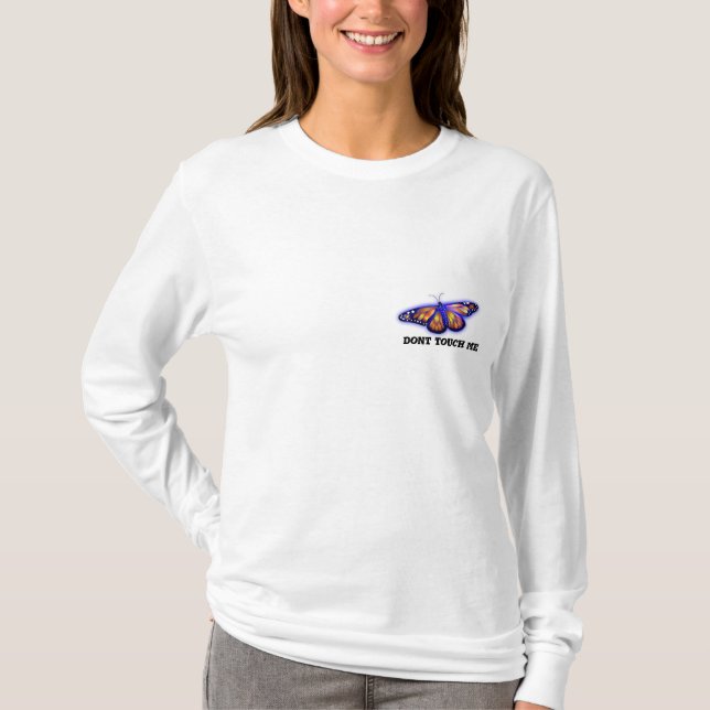 butterfly monarch design T-Shirt (Front)