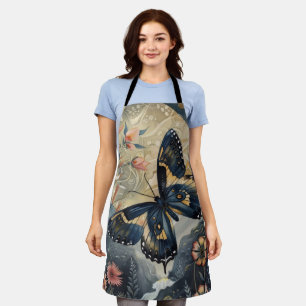 Butterfly & Moon Apron