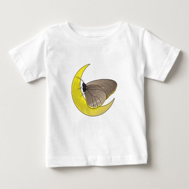 Butterfly Moon Baby T-Shirt (Front)