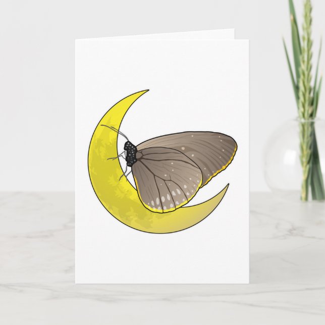 Butterfly Moon Card (Front)